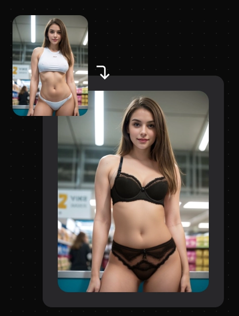 Lingerie Output Option of UndressAI.Tools